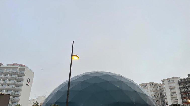 ¿Qué es esta carpa que se ha instalado en la glorieta Ana Orantes de Cádiz?