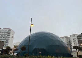 ¿Qué es esta carpa que se ha instalado en la glorieta Ana Orantes de Cádiz?