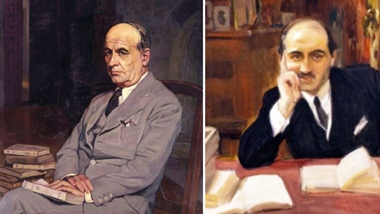 Ortega y Gasset visto por Zuloaga y por Sorolla