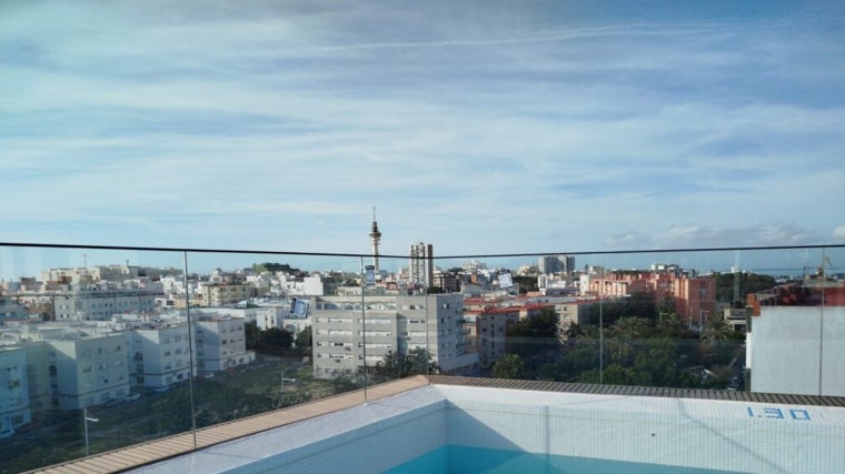 Las vistas desde una promoción de viviendas del Grupo ABU en Cádiz que se entregará «en breve»