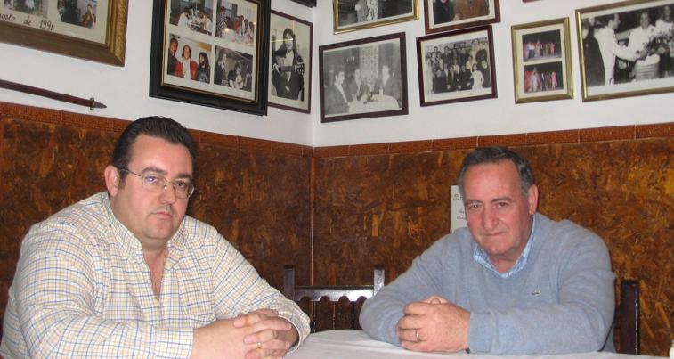 José y Manolo Picardo, en la Venta Vargas