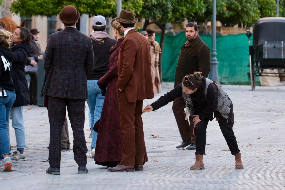 Fotos: Cádiz se convierte en París para el rodaje de &#039;Young Sherlock&#039;