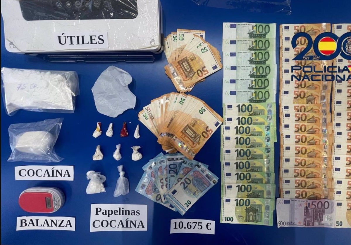 La operación &#039;Abuelo&#039; termina con un &#039;telecoca&#039; de Jerez que vendía droga a domicilio