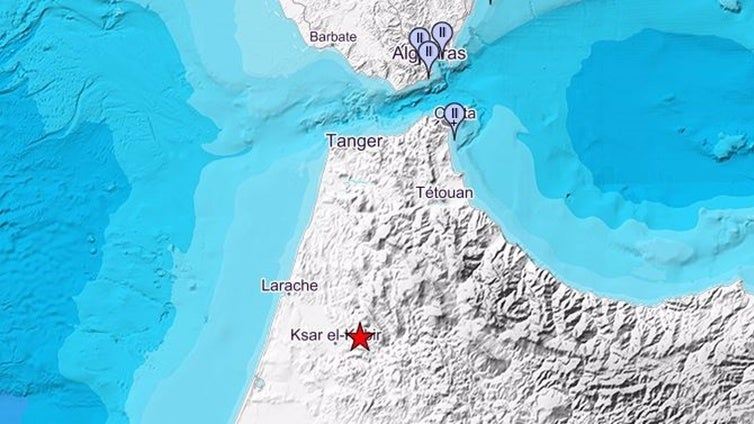 Un terremoto al norte de Marruecos se deja sentir en Algeciras, Los Barrios y San Roque