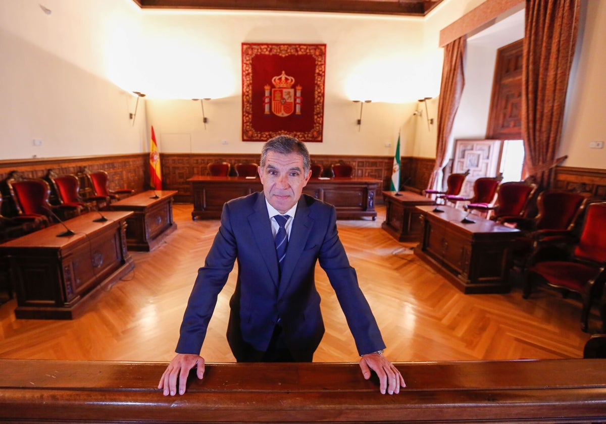 El presidente del Tribunal Superior de Justicia de Andalucía, Lorenzo del Río.