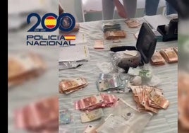 Medio kilo de cocaína y 100.000 euros en metálico, intervenidos a un vecino de La Laguna en Cádiz