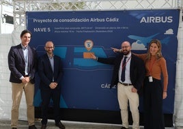 Airbus encara la recta final de la fusión de sus plantas gaditanas con la obra de la tercera nave en El Puerto