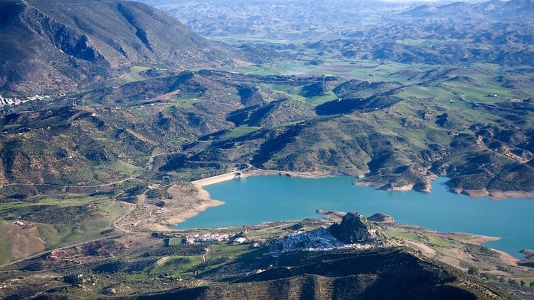 Los embalses de la provincia de Cádiz se encuentran al 30,4%, dos puntos más que a principio de año