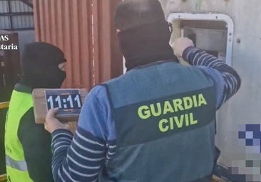 Descubren cocaína dentro del refrigerador de un contenedor y de nuevo llegada desde el puerto de Guayaquil