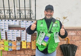 El vendedor 'cenizo' que trae fortuna a Cádiz y reparte su tercer gran premio de la ONCE en Ubrique