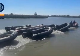 El río Guadalete toma fuerza como punto negro de los petaqueros del narco en Cádiz tras la caída de los Monís de Chiclana