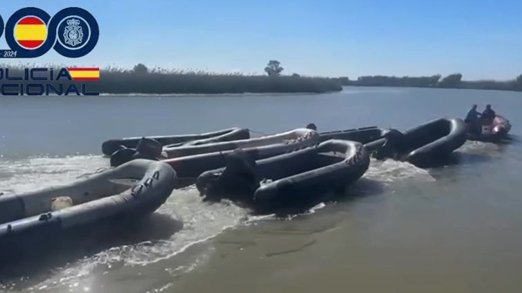 El río Guadalete toma fuerza como punto negro de los petaqueros del narco en Cádiz tras la caída de los Monís de Chiclana