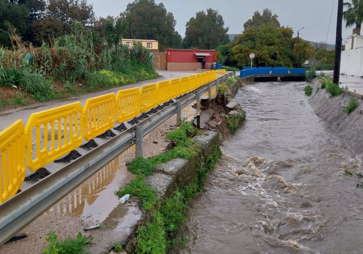 Daños en el Camino de Torrenueva