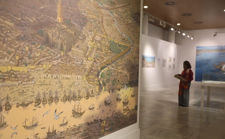 Imagen principal - Una exposición muestra al detalle cómo era realmente Cádiz en 1812, ¿dónde y cuándo se puede ver?