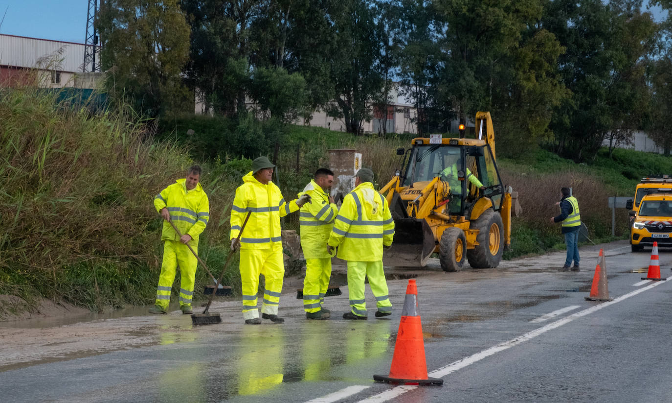 Los estragos de la borrasca Konrad, en imágenes