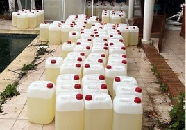 La Guardia Civil intercepta más de 5.000 litros de gasolina en el Campo de Gibraltar