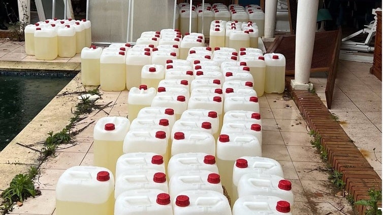 La Guardia Civil intercepta más de 5.000 litros de gasolina en el Campo de Gibraltar