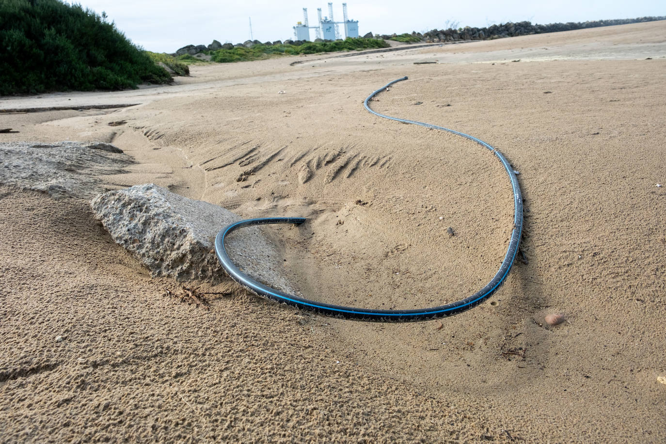 Fotos: Así están las playas gaditanas tras las fuertes lluvias