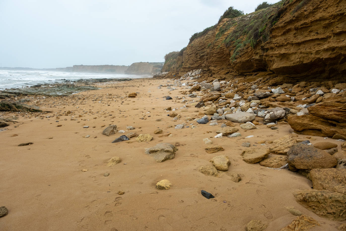 Fotos: Así están las playas gaditanas tras las fuertes lluvias