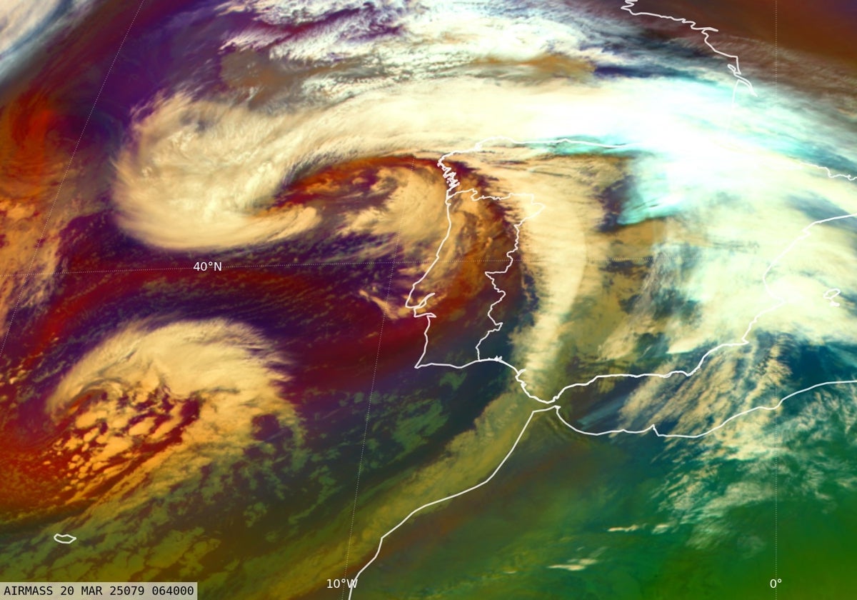 Borrasca Martinho en Cádiz: estas son las localidades donde más lloverá este jueves