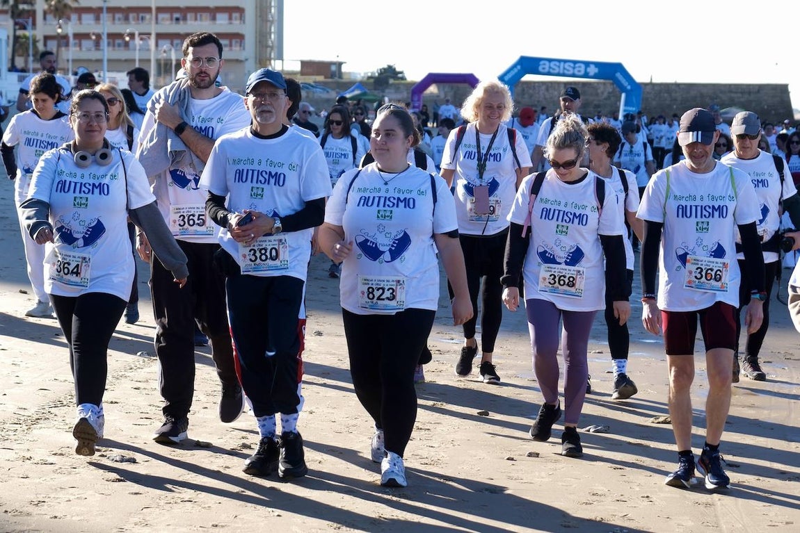 Cádiz celebra la primera edición de la marcha a favor del autismo