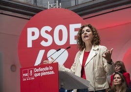 Montero asiste al Congreso Provincial del PSOE con 227 delegados de 54 agrupaciones
