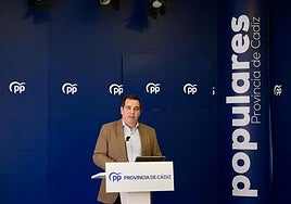 El PP de Cádiz reclama una bajada de impuestos al sector agroindustrial para afrontar los aranceles