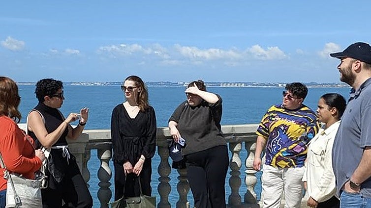 Estudiantes de Viena aprenden español en Cádiz