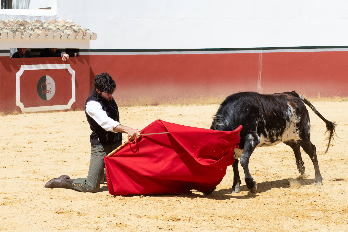 Cayetano Rivera Ordóñez y José Antonio Canales Rivera, antes de su mano a mano en Zahara de los Atunes