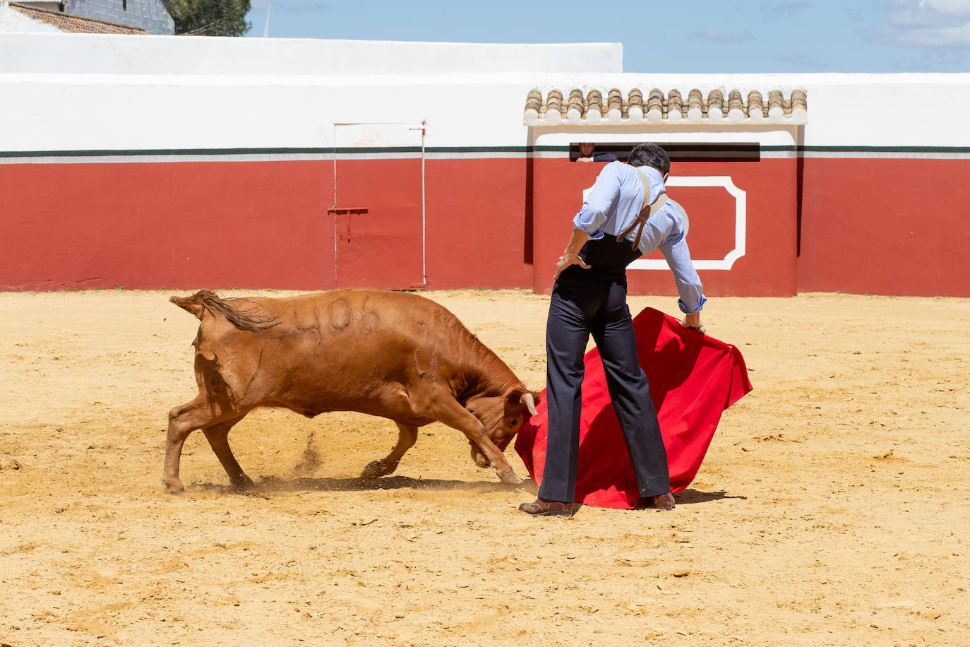 Cayetano Rivera Ordóñez y José Antonio Canales Rivera, antes de su mano a mano en Zahara de los Atunes