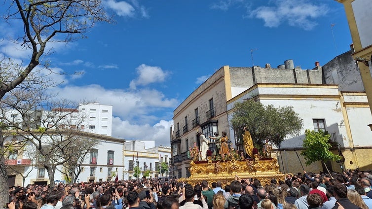El Señor Resucitado y cuatro cofradías de vuelta con las Jerez cerró su Semana Santa