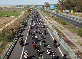 La caravana partirá desde el Circuito rumbo a la Alameda Vieja