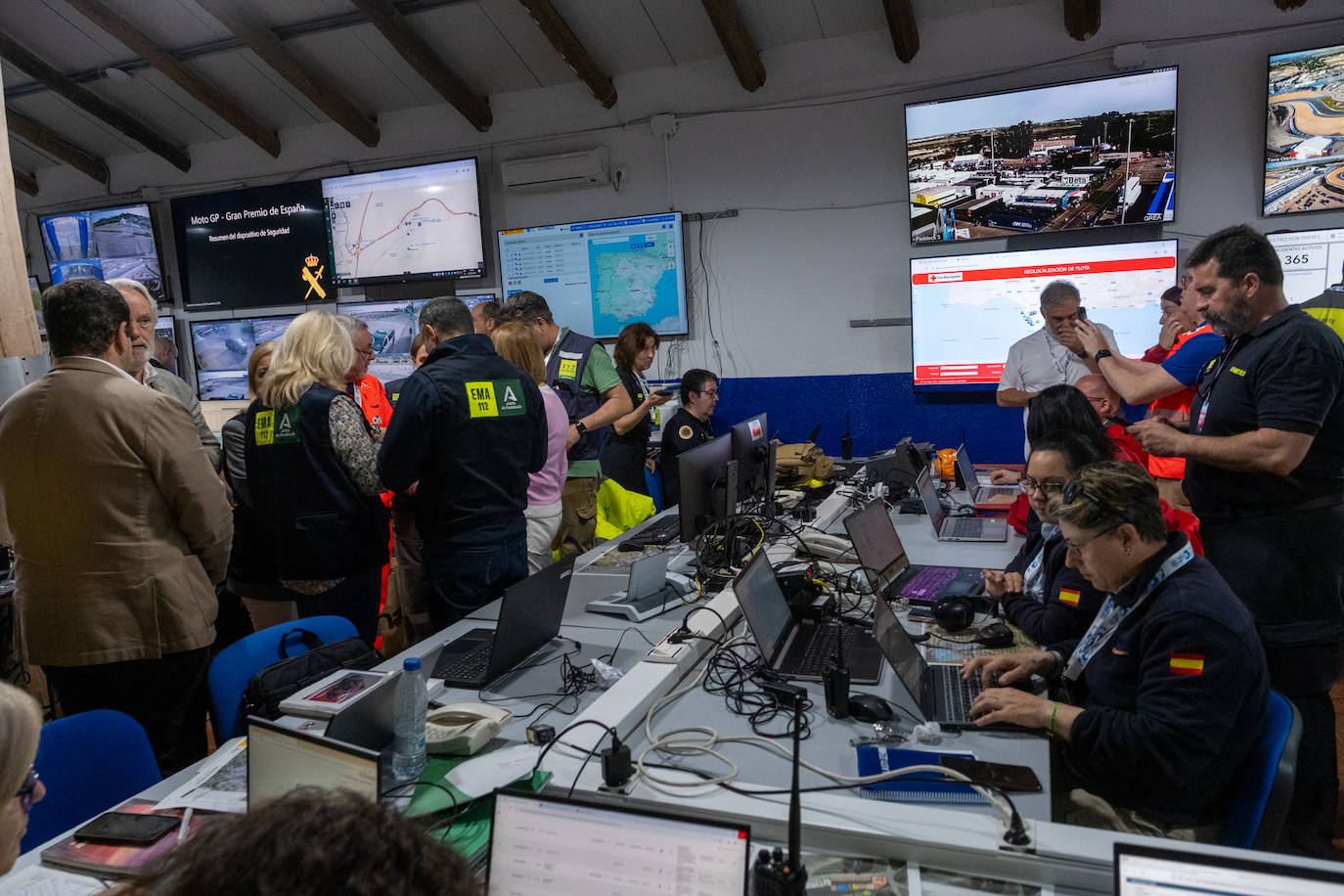 Fotos: Activación del Plan Territorial de Emergencias de Andalucía
