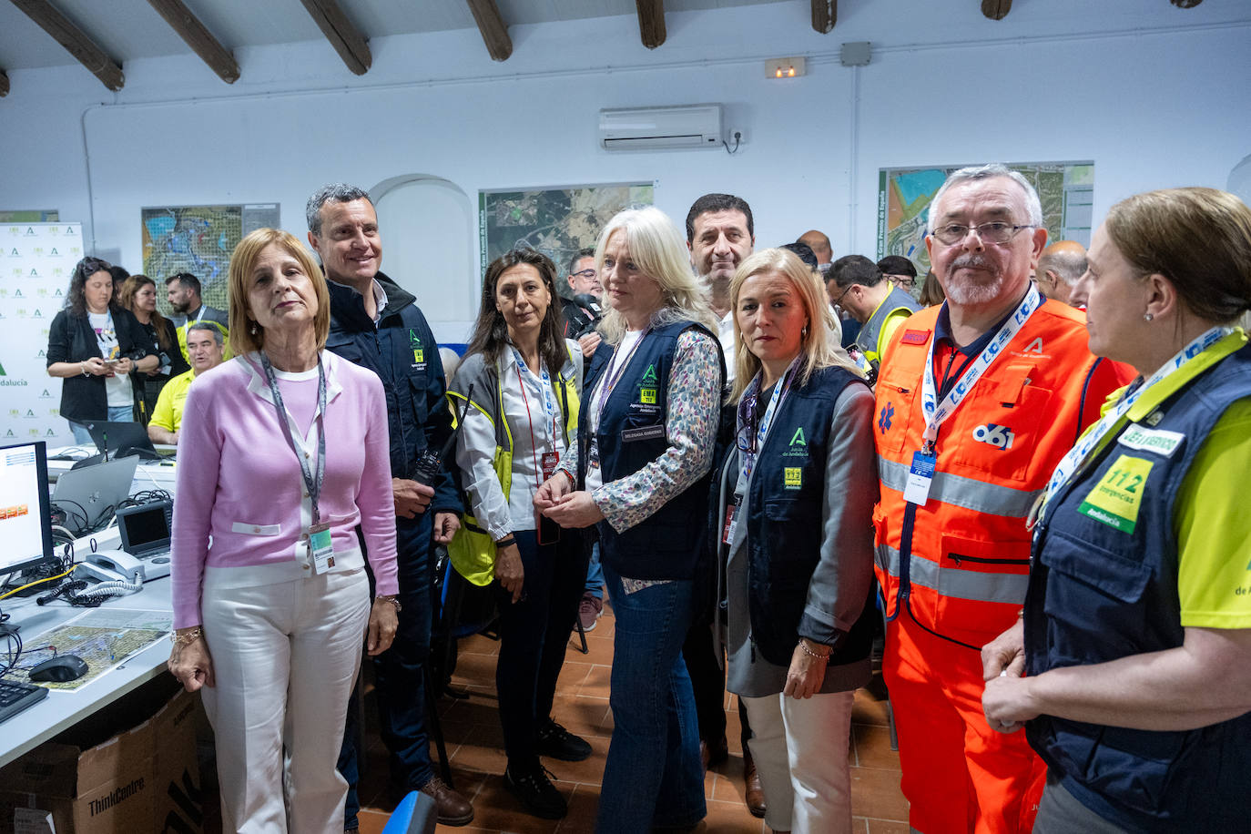 Fotos: Activación del Plan Territorial de Emergencias de Andalucía