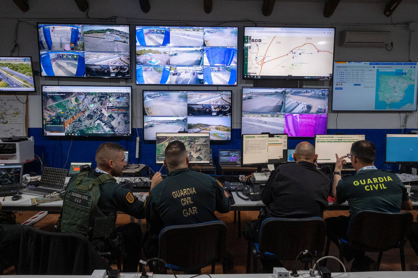 Fotos: Activación del Plan Territorial de Emergencias de Andalucía