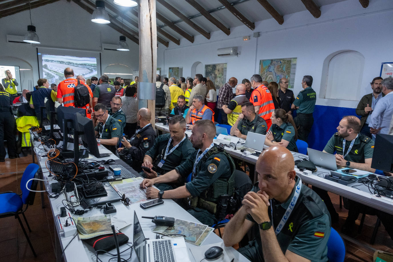 Fotos: Activación del Plan Territorial de Emergencias de Andalucía