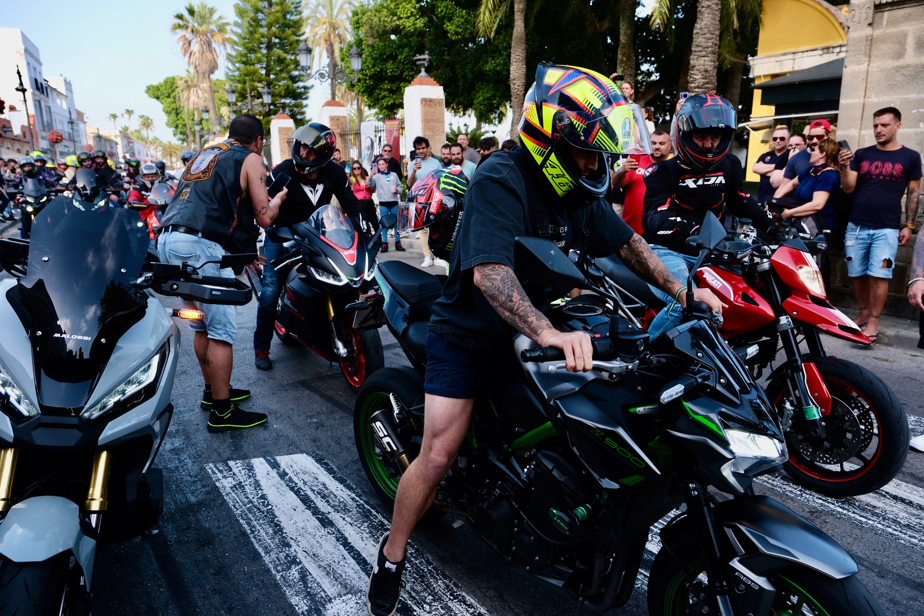 Fotos: El rugido del Gran Premio de Jerez ya suena en El Puerto