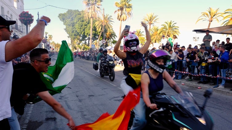 Espectáculo de circo motero en El Puerto