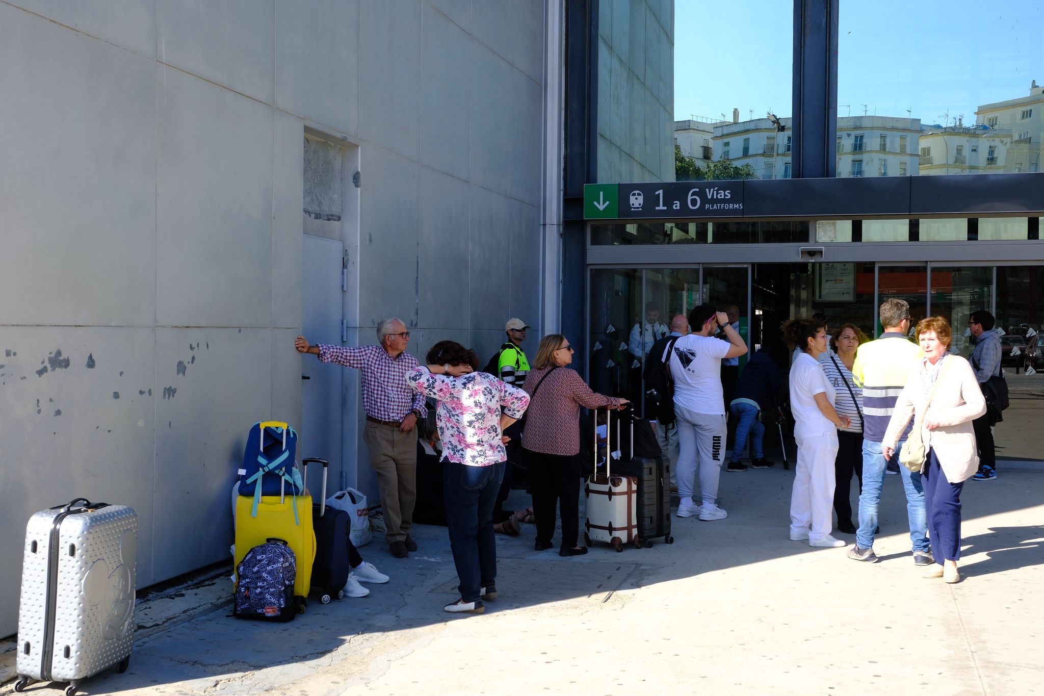 Las imágenes del apagón en Cádiz