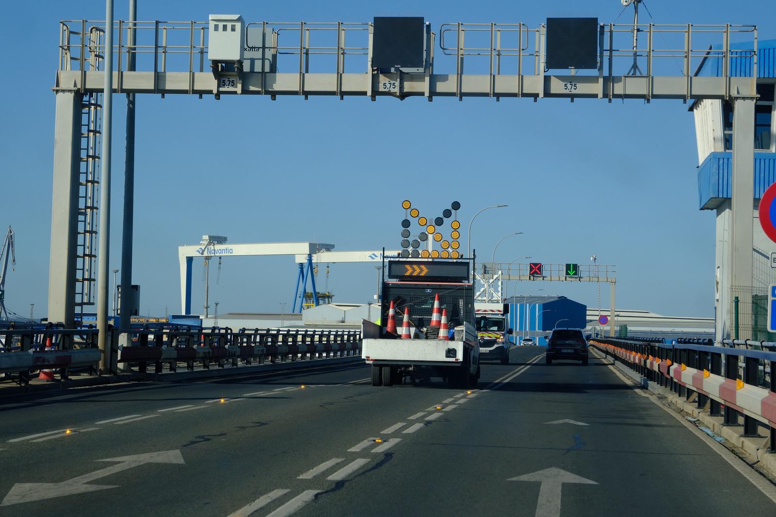 Las imágenes del apagón en Cádiz