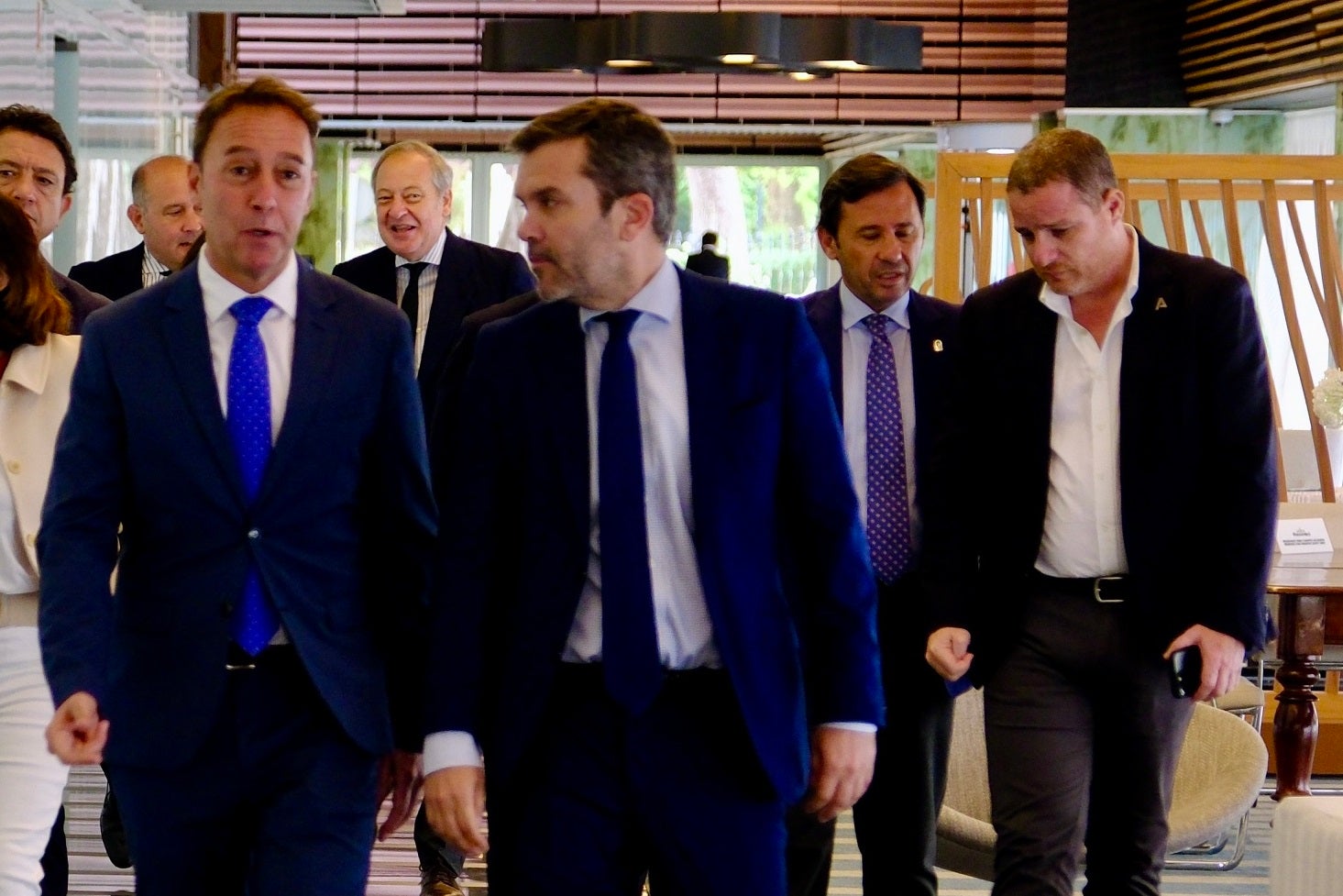 Fotos: Ambiente en La Mirada Económica de ABC y LA VOZ con Rocío Blanco