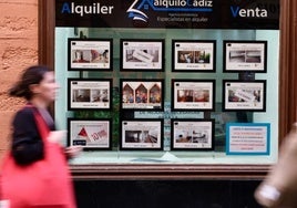 El precio de la vivienda en  Cádiz sube 300 euros más frente al año pasado