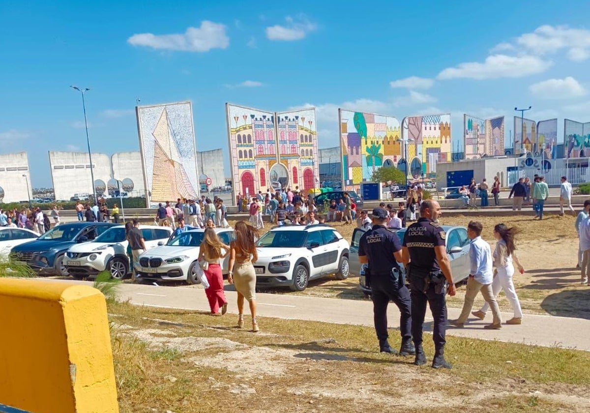 La Policía Local dispuso un operativo especial este pasado jueves.