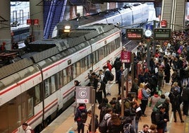 El servicio Alvia entre Cádiz y Madrid se restablece con un retraso superior a las dos horas