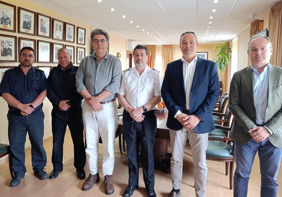 El Consorcio de Aguas de la Zona Gaditana refuerza su colaboración con la Base Naval de Rota