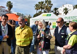 Un simulacro de incendio forestal en Atlanterra para probar la respuesta y la coordinación