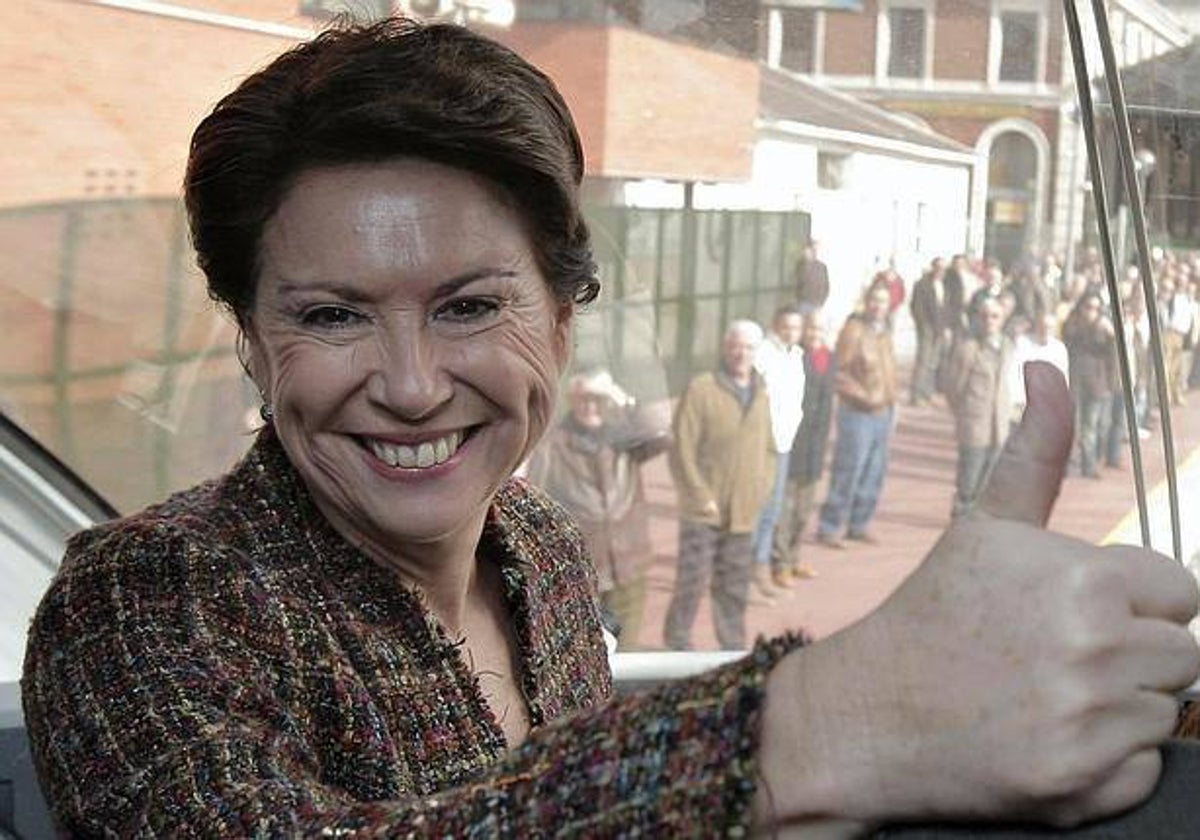 Magdalena Álvarez, quien fuera ministra de Fomento