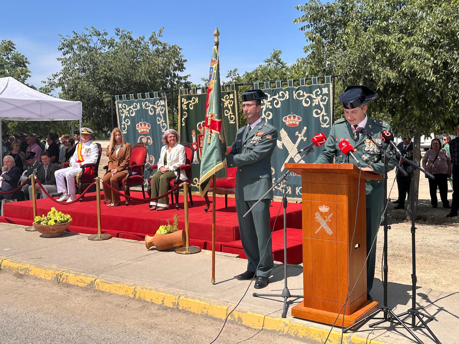 La Guardia Civil de Cádiz conmemora los 181 años de la fundación del Cuerpo en Villamartín