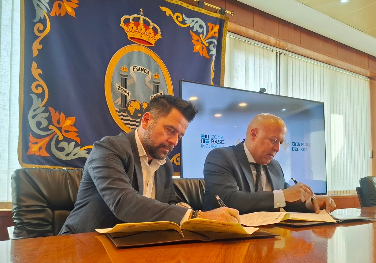 Zona Franca de Cádiz y Caja Rural del Sur se alían para acercar la financiación a las startups de Incubazul