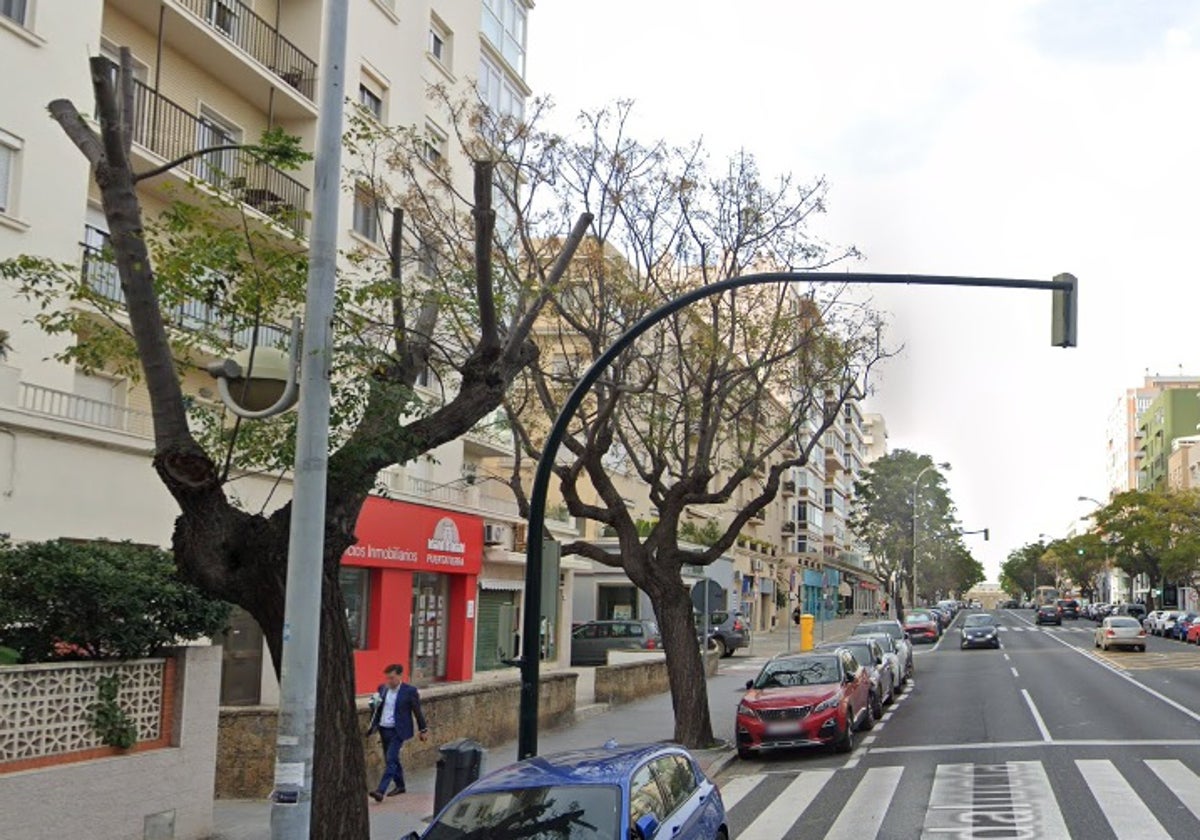 Lugar del auxilio.